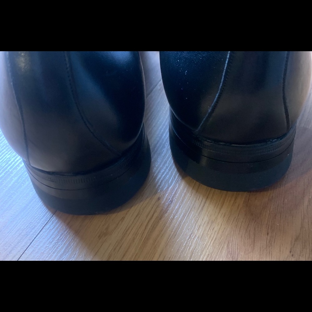 BLACK SEARS COLLECTION DRESS SHOES - Picture 5 of 9